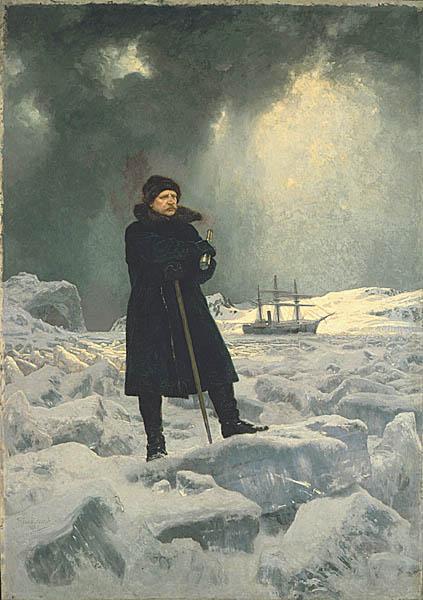 georg von rosen The Explorer A.E. Nordenskiold Norge oil painting art